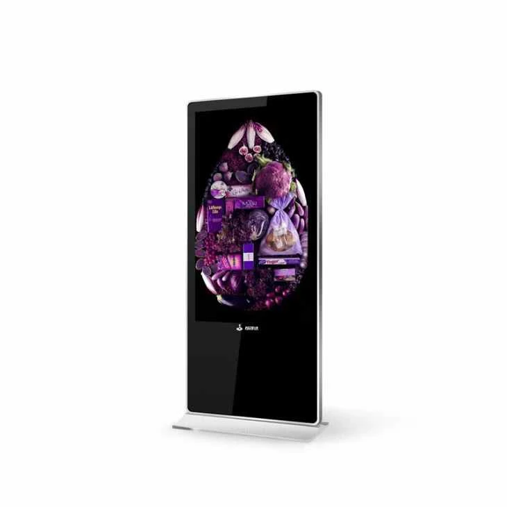 HD talni stoječi zaslon za digitalno oglaševanje Android